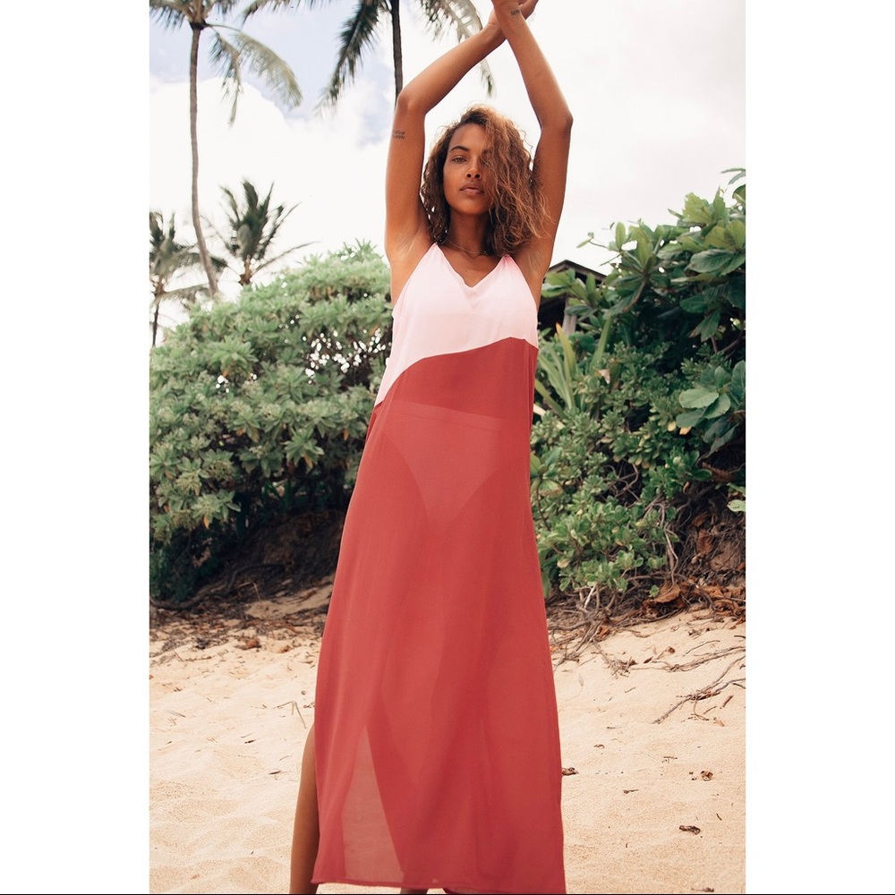 Lulu’s Seaside Retreat Maxi Cover-Up